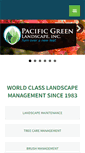 Mobile Screenshot of pacificgreenlandscape.com