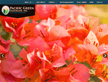 Tablet Screenshot of pacificgreenlandscape.com